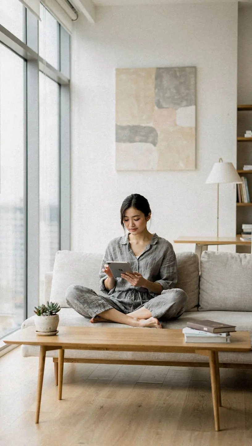 Illustration of a cluttered digital workspace with tools.