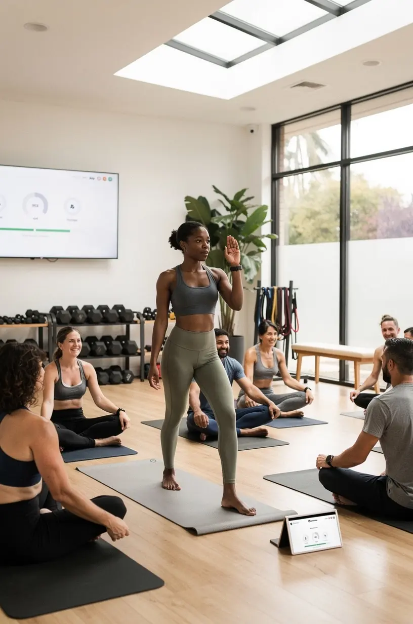 Modern office workspace